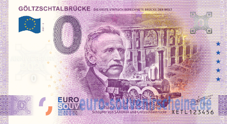 XETL-2021-2 GÖLTZSCHTALBRÜCKE DIE ERSTE STATISCH BERECHNETE BRÜCKE DER WELT