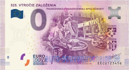 EECU-2020-1 525. VÝROČIE ZALOŽENIA THURZOVSKO-FUGGEROVSKEJ SPOLOČNOSTI