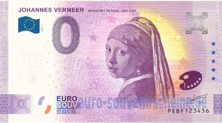 PEBF-2021-1 JOHANNES VERMEER MEISJE MET DE PAREL 1665-1667